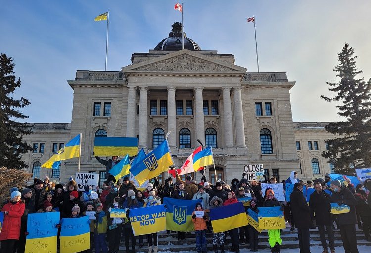 Saskatchewan residents stand with Ukraine - Vimarsana News