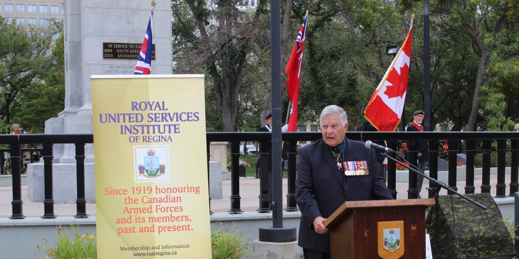 21st pedestal was unveiled at the Cenotaph to honour Sask's Air Training Program. | 620 CKRM The Source - Vimarsana News