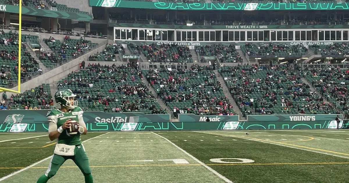 CFL playoff picture finalized after Roughriders lose to Stampeders