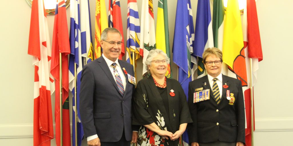 Lieutenant Governor presented with first poppy - Vimarsana News