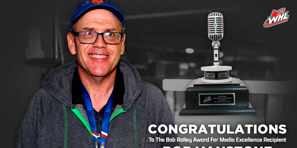 Rob Vanstone named the 2022 recipient of the Bob Ridley WHL Award for Media Excellence - Vimarsana News