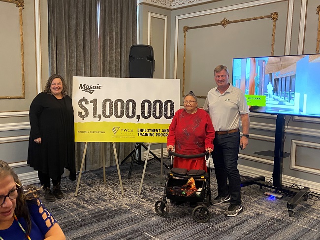 Mosaic Company give $1 million to the YWCA for new facility - Vimarsana News