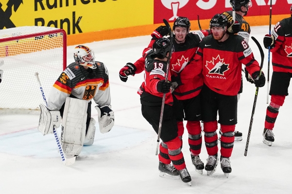 Blais scores twice, Canada beats Germany 5-2 to win gold at men's hockey worlds | 620 CKRM The Voice of Saskatchewan - Vimarsana News
