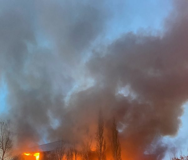 Huge Fire on Foxtail - Vimarsana News