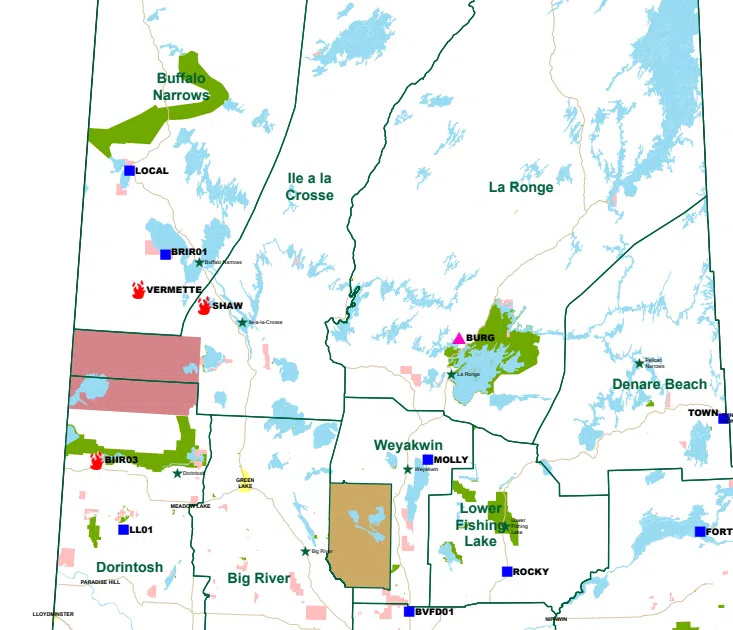 Total of 15 active wildfires in Saskatchewan | 620 CKRM The Voice of ...