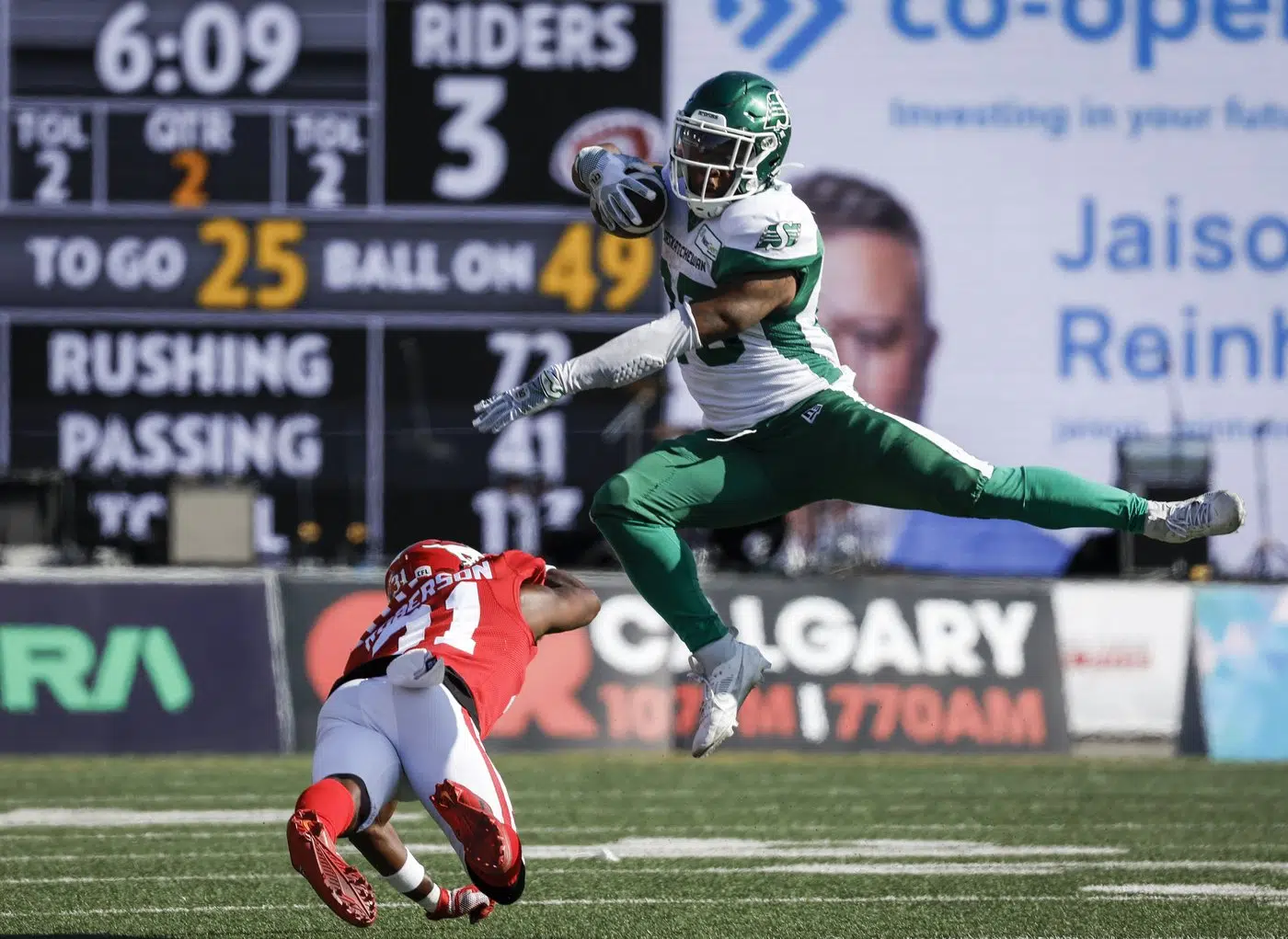 Roughriders outlast Stampeders in OT to win West semifinal