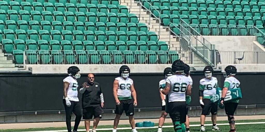 "I'll play wherever they put me." Logan Ferland's shift to left tackle helps the Roughriders to victory - Vimarsana News