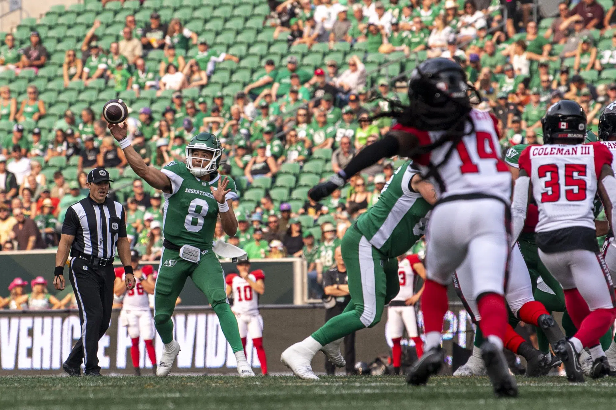 Cody Fajardo set to face former team as Roughriders visit Alouettes