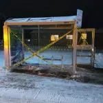 Damaged Bus Shelter 2