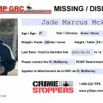 Jade Mckay Missing Person Poster