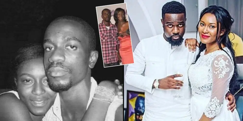 Tracy is 3 months pregnant for rapper Sarkodie