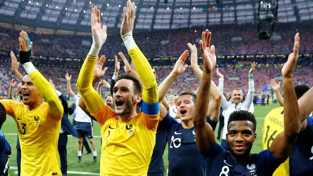 Image result for France revels in Les Bleus' World Cup victory