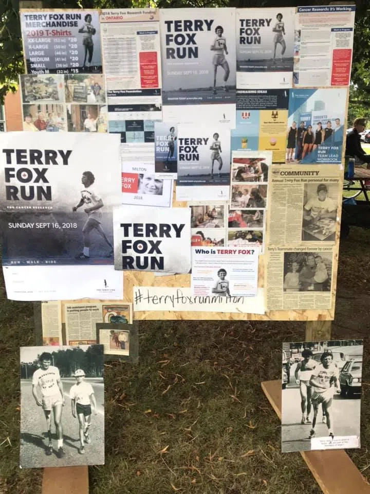 Terry Fox Run in Milton is coming up