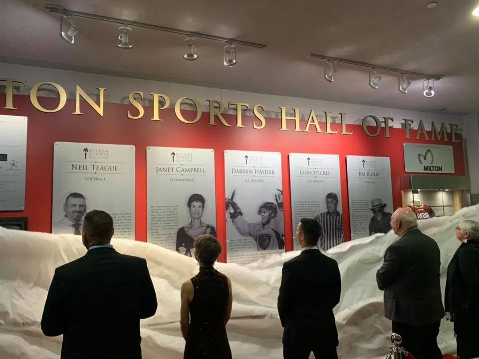 Five new members to enter Milton Sports Hall of Fame