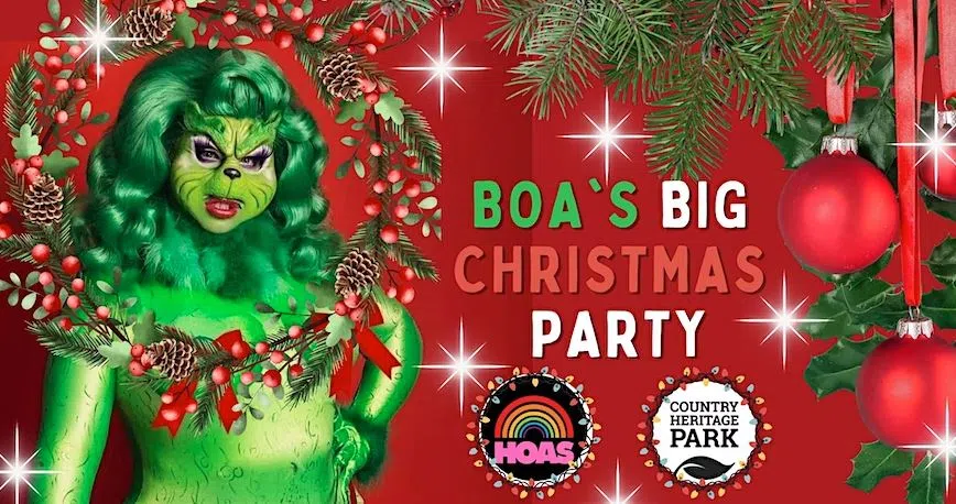 Check out this Christmas-themed drag show at Milton’s Country Heritage Park