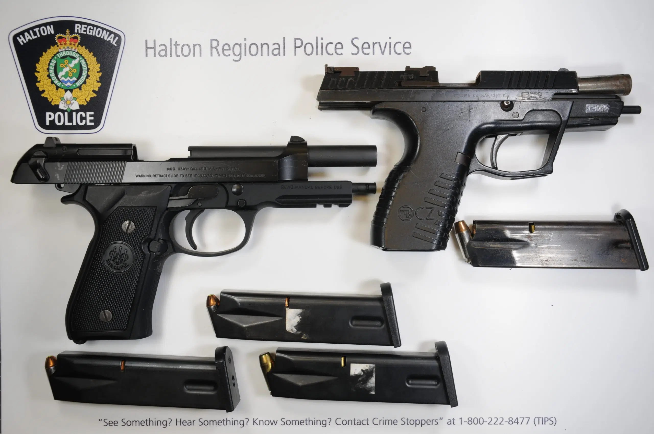 Guns, drugs, and ammunition seized in Halton Police bust