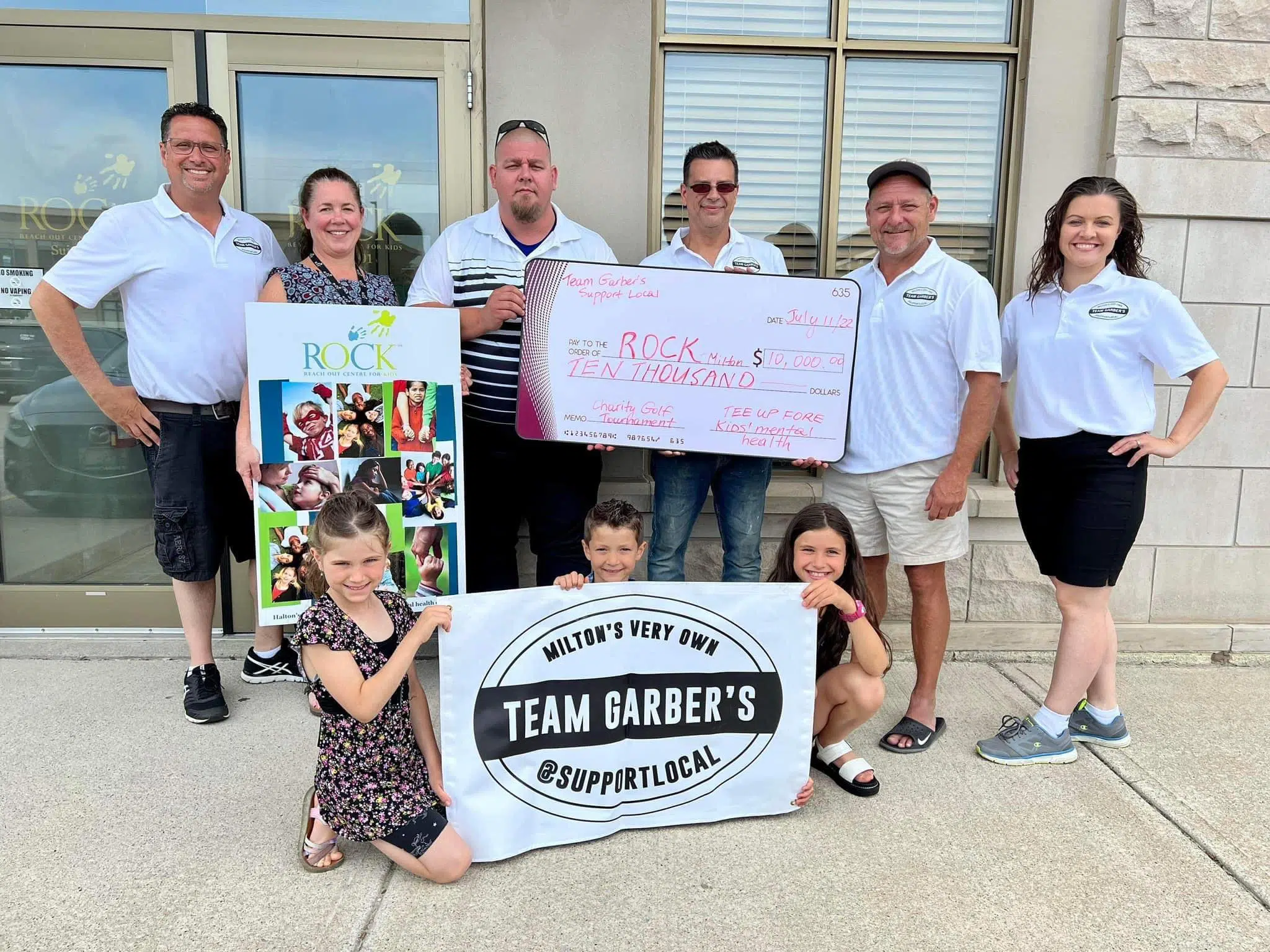 Team Garber is raising money for youth mental health with Milton golf tournament