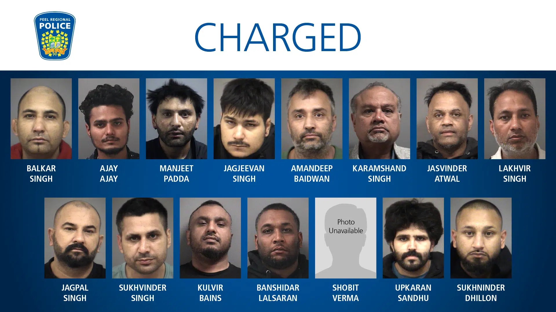 Massive crime ring bust leads to 15 arrests and 73 charges being laid