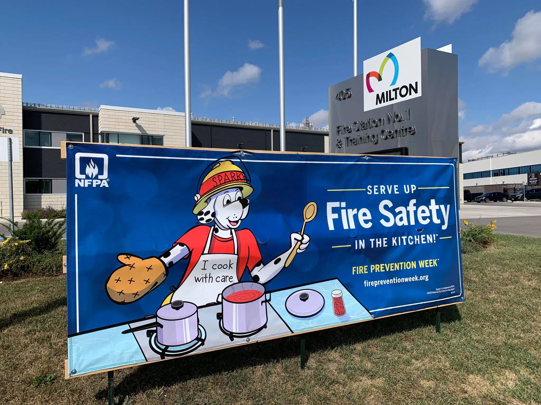 Celebrate 100 years of Fire Prevention Week with Milton firefighters