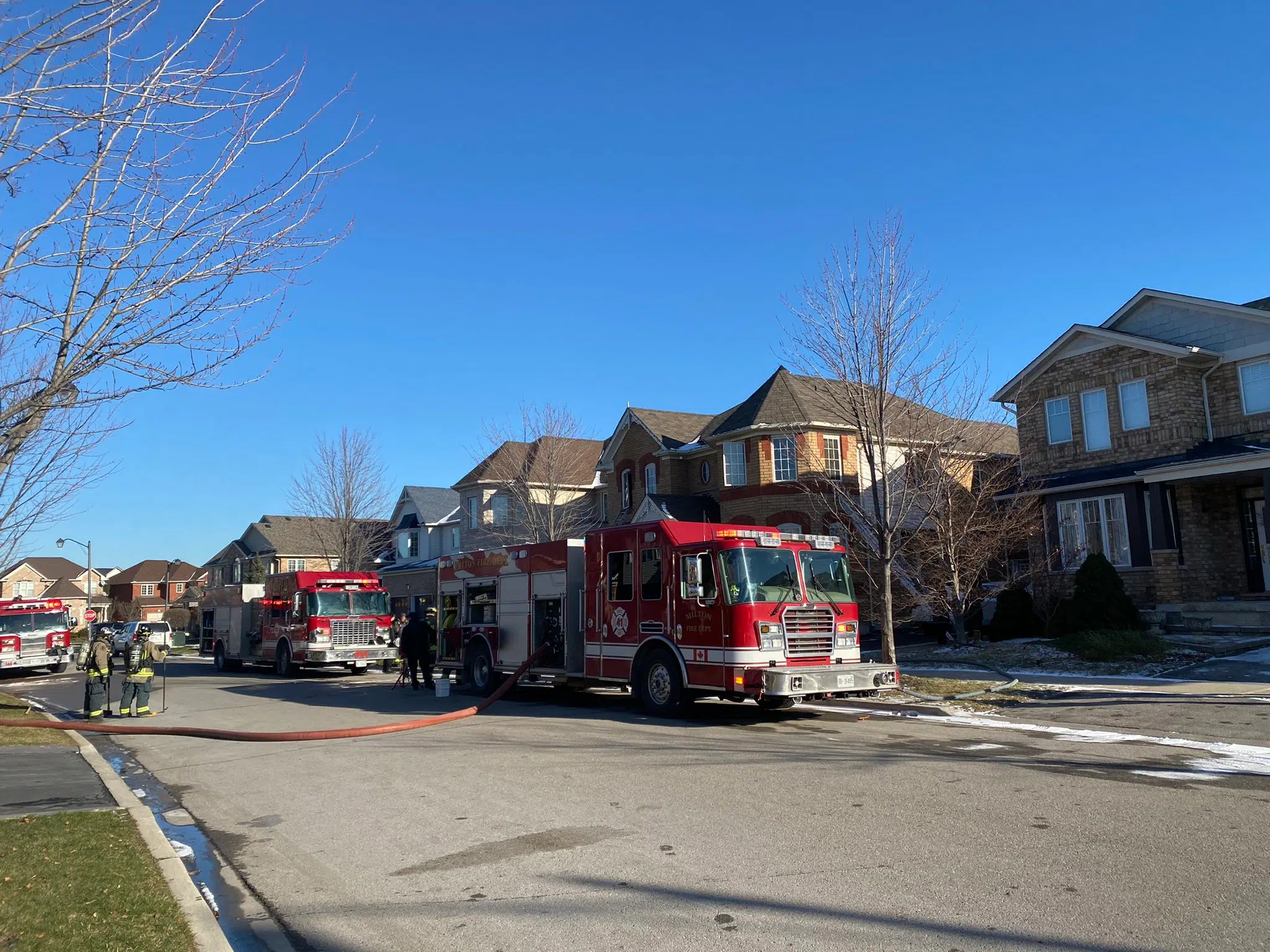 Milton home catches on fire, MFD extinguishes it FM101 Milton Now