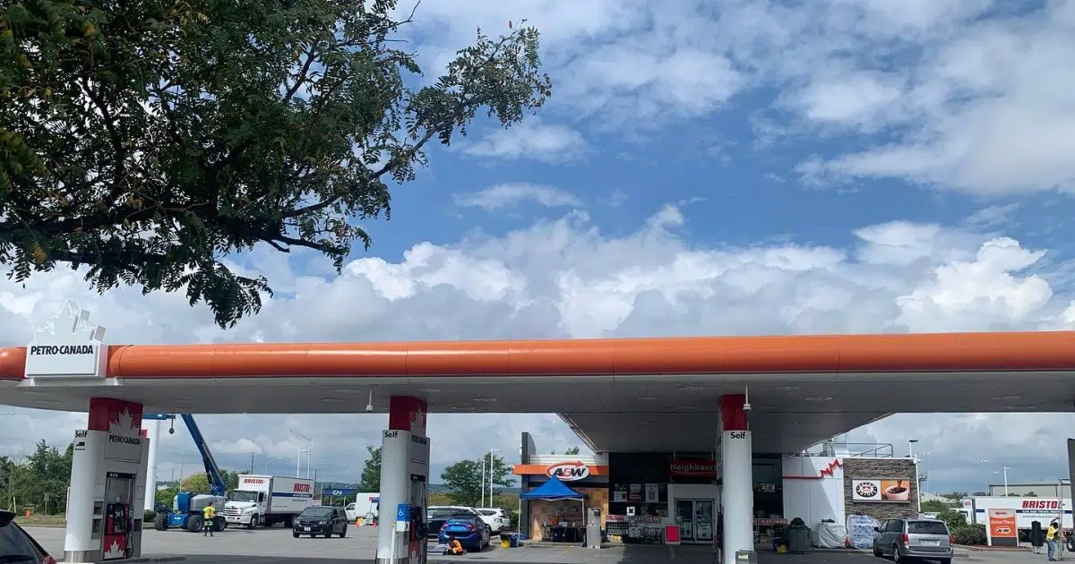 Gas station in Milton closed for filming FM101 Orangeville Today