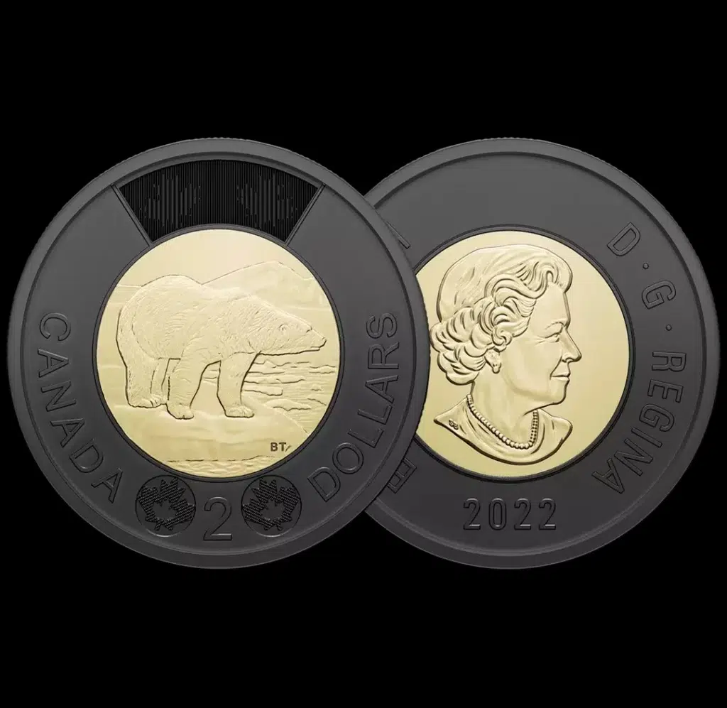 Royal Canadian Mint Issues New Toonie In Honour Of Queen Elizabeth II ...