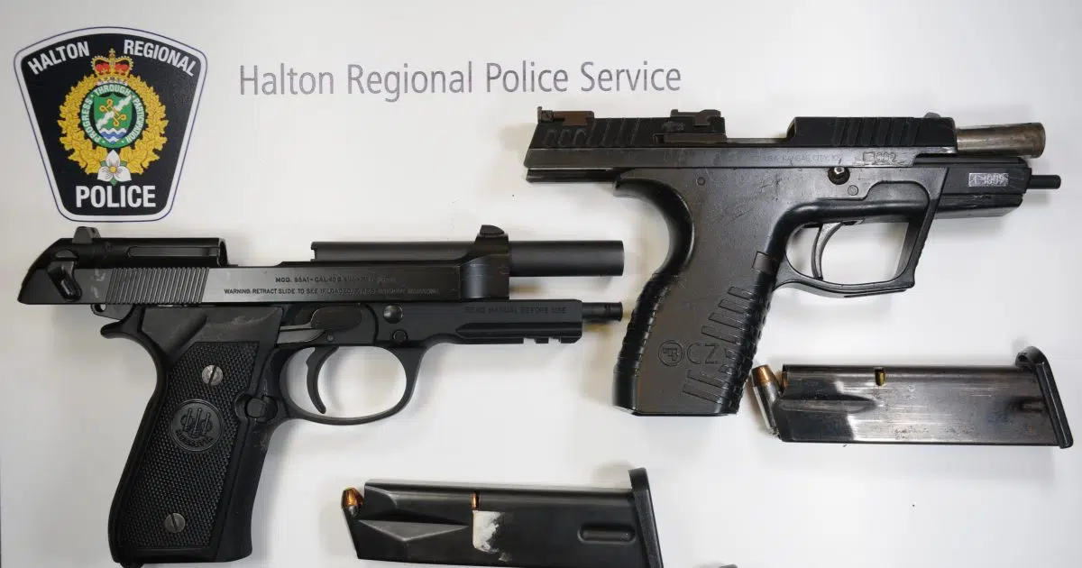 Guns, drugs, and ammunition seized in Halton Police bust FM101 Milton Now