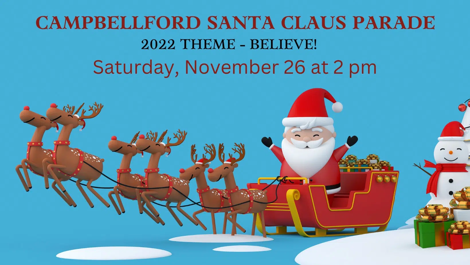 COMMUNITY SPOTLIGHT Campbellford holding Santa Claus Parade November