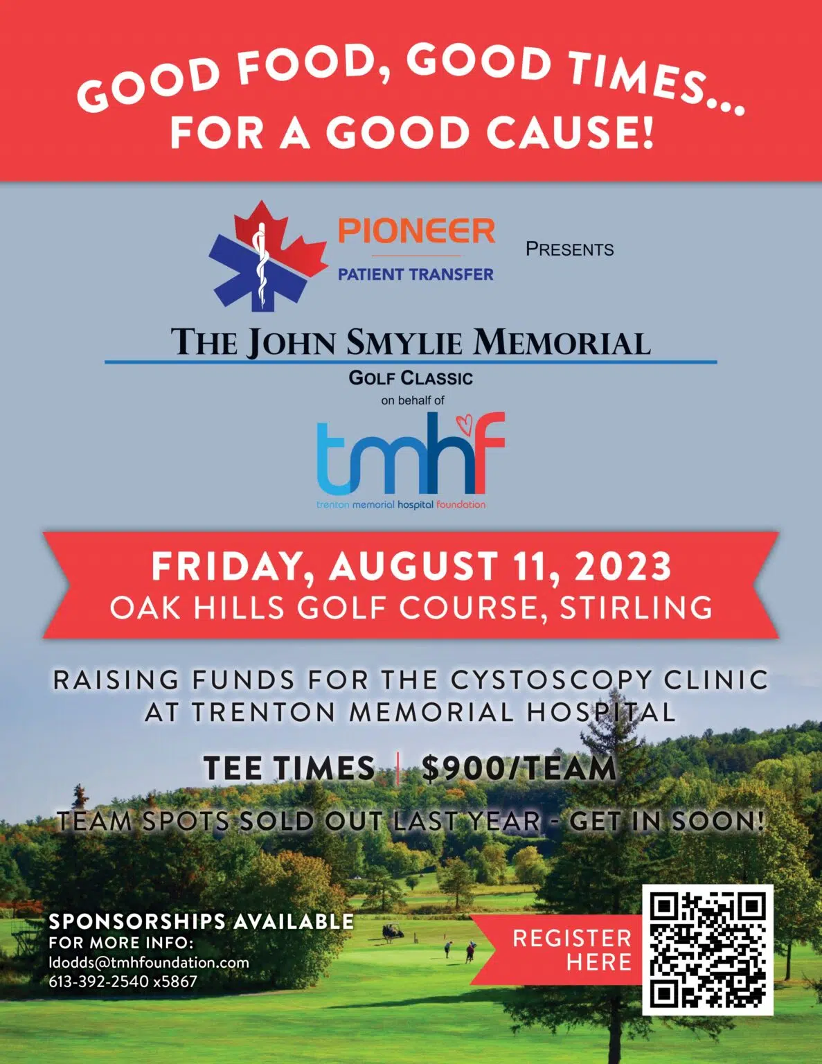 COMMUNITY SPOTLIGHT Annual John Smylie Memorial Golf Classic Tournament Spots Are Filling Up