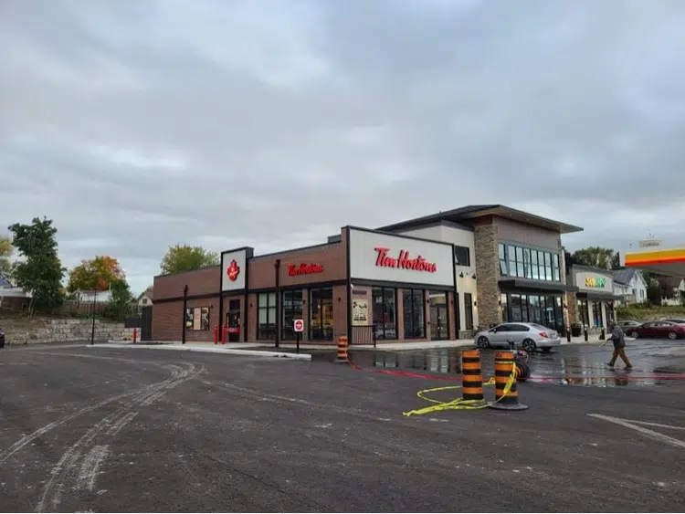 Community Spotlight Tim Horton’s in Cobden officially open 104.9