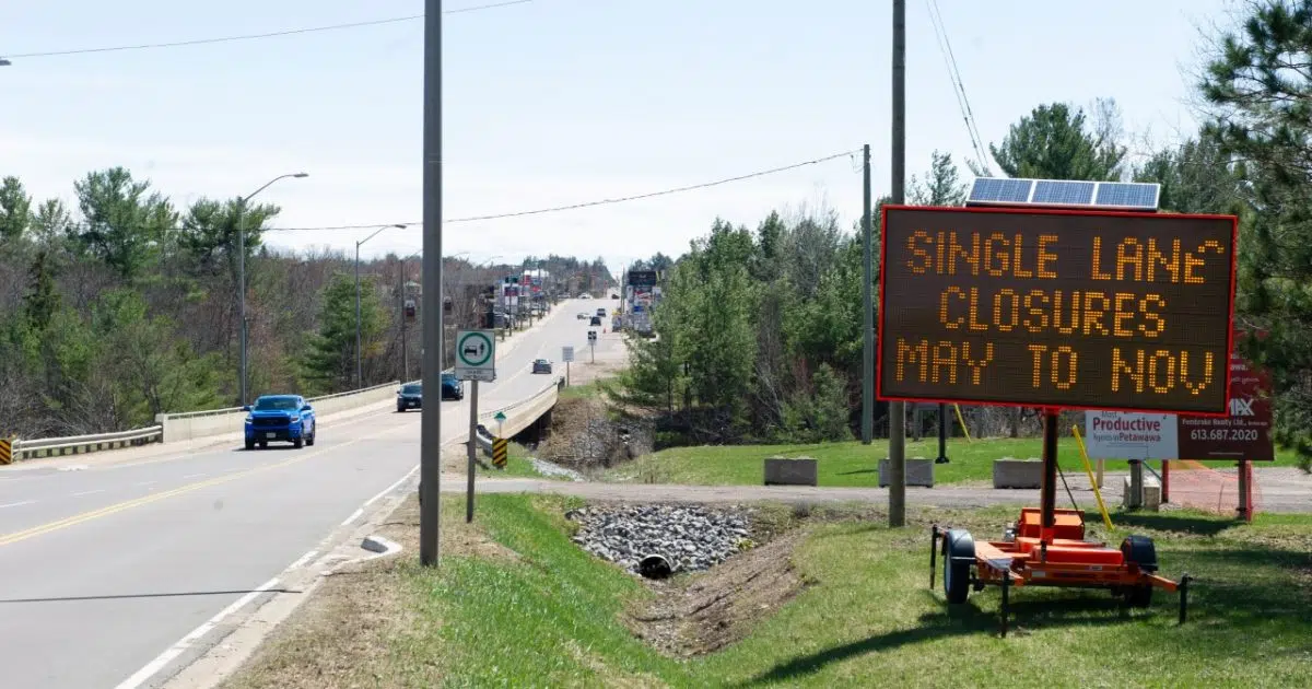 Work on the Petawawa River Bridge will start this month and continue to