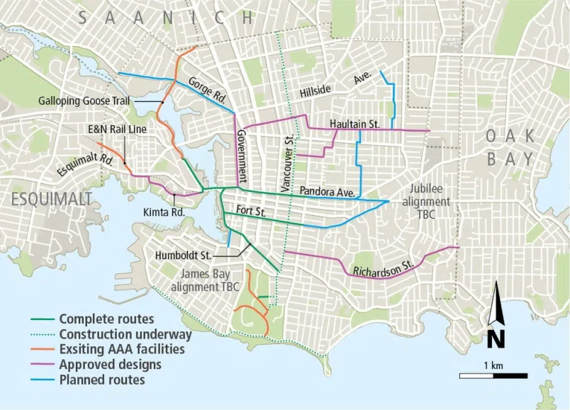 The City Of Victoria Is Mulling New Cycling Corridors 100.3 The Q!