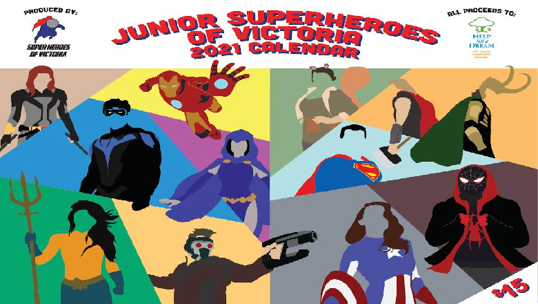 Junior Superhero Calendar - Help Fill A Dream - Vimarsana News