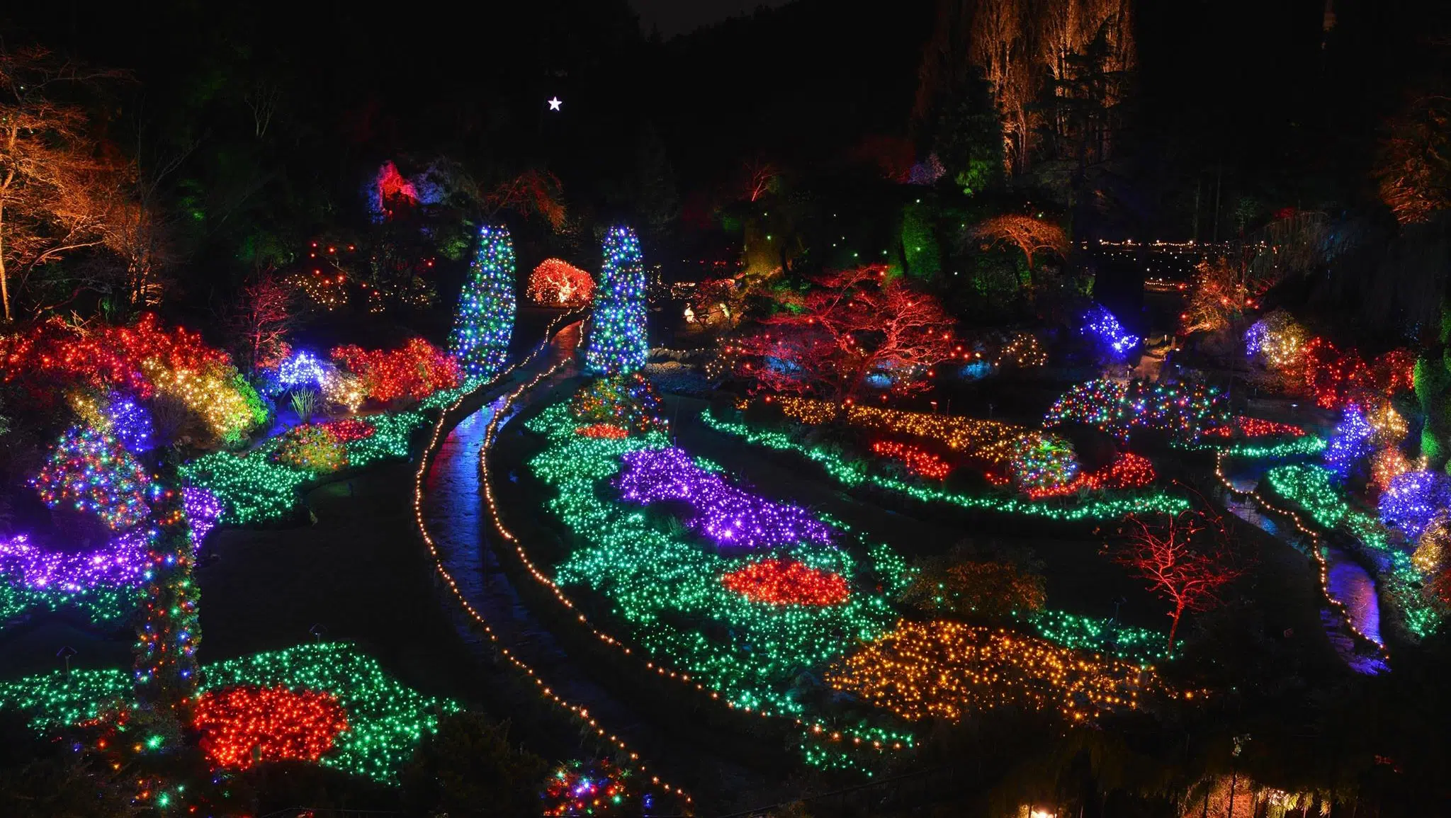 The Magic Of Christmas At Butchart Gardens The Zone 91 3