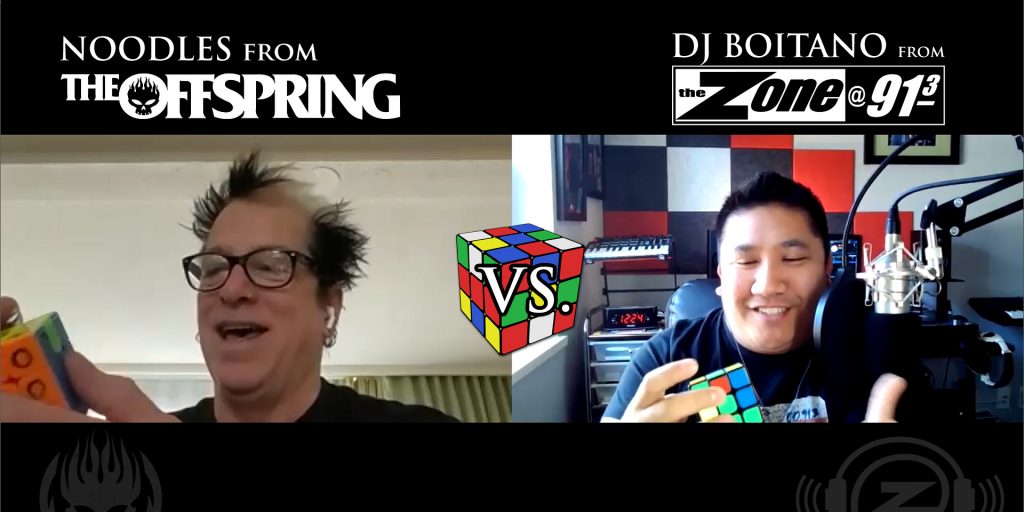 DJ Boitano challenges Noodles from The Offspring to a Rubik's cube race - Vimarsana News