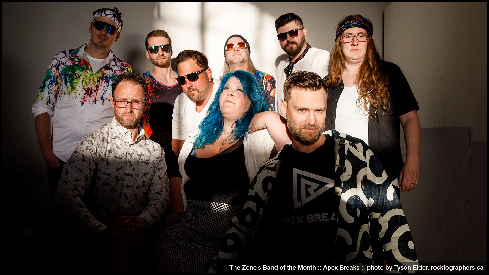  The Zone's Band of the Month is Apex Breaks 