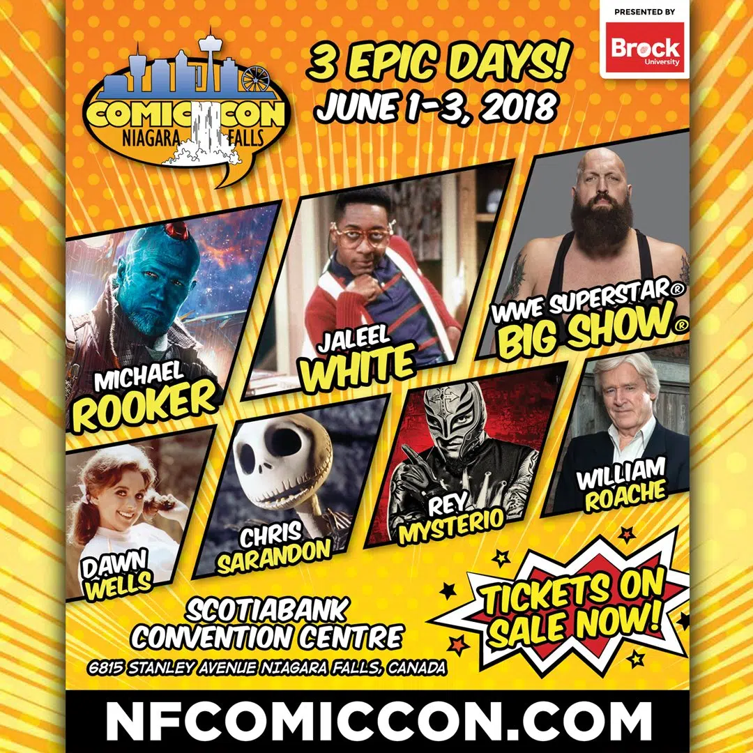 Niagara Falls COMIC CON GiantFM