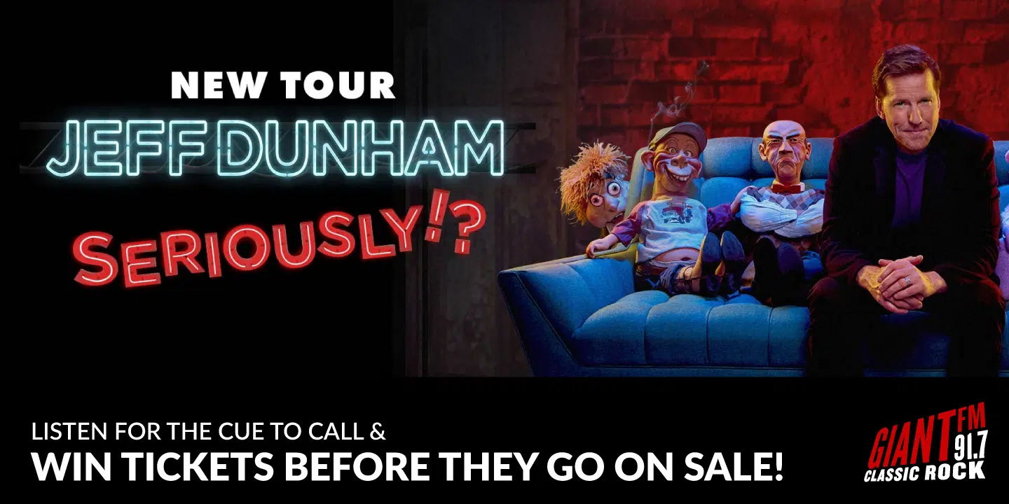 Win Tickets to See Jeff Dunham! GiantFM