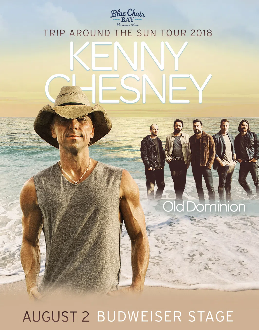 Kenny Chesney with Old Dominion COUNTRY 89
