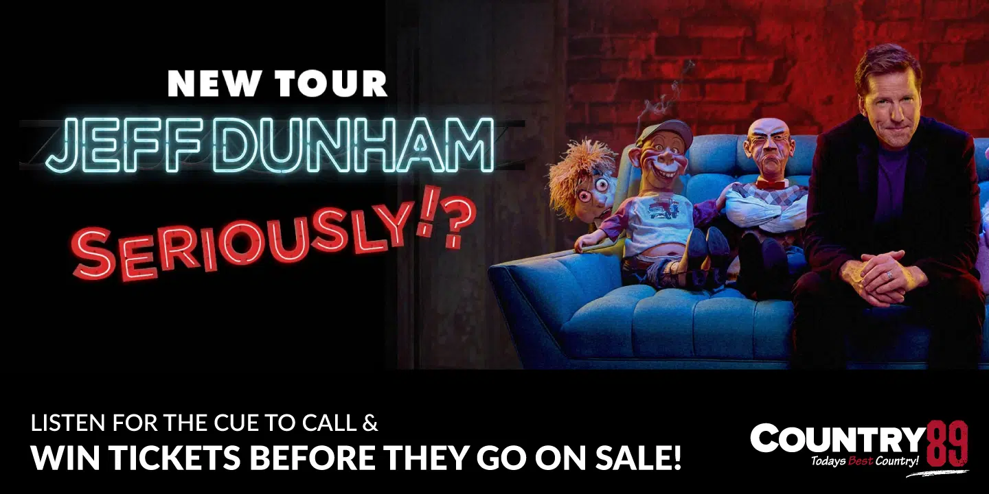 Win Tickets to See Jeff Dunham! COUNTRY 89