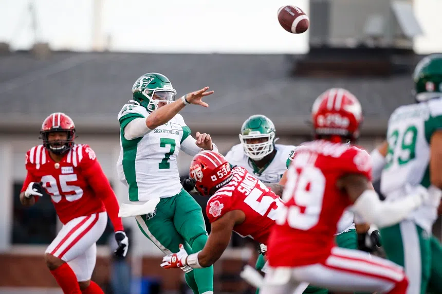 CFL playoff picture finalized after Roughriders lose to Stampeders