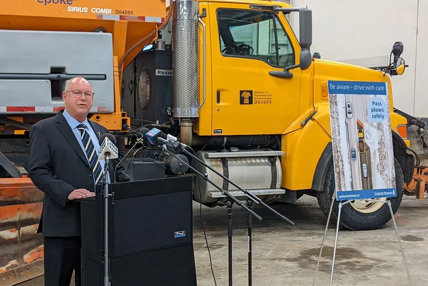 Ministry of Highways brings awareness to driving with snowplows