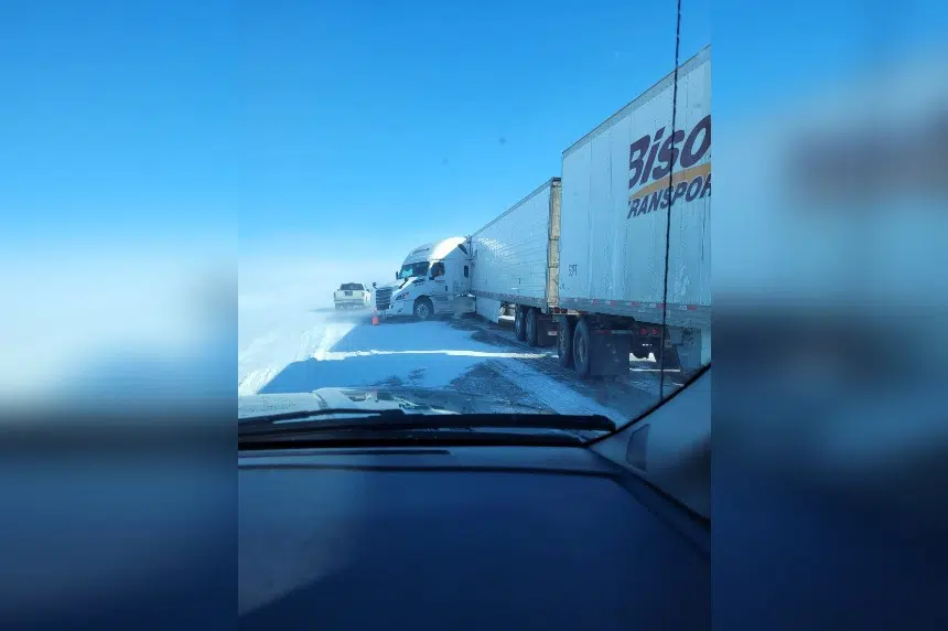 Herbert couple thankful after near-miss with semi