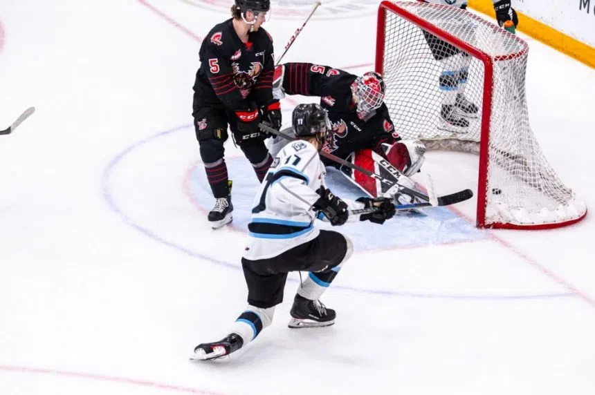 Warriors lose 6-1 to Ice in Game 1 of WHL playoff series