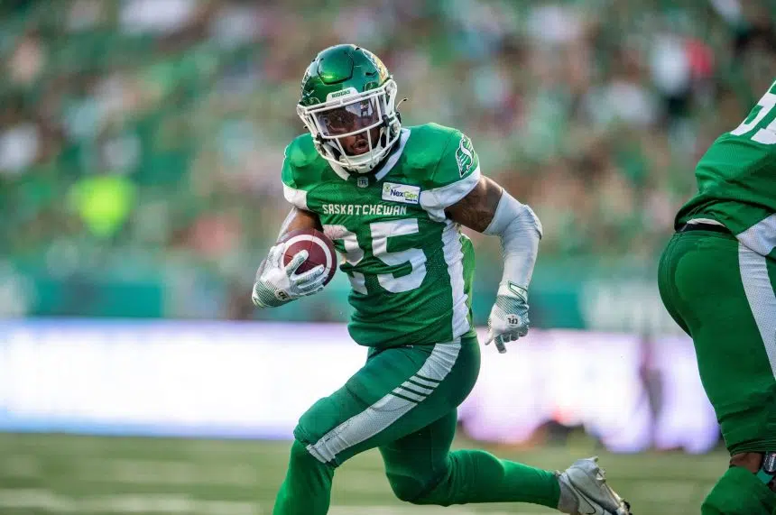 Running back to Saskatchewan: Morrow signs extension with Riders