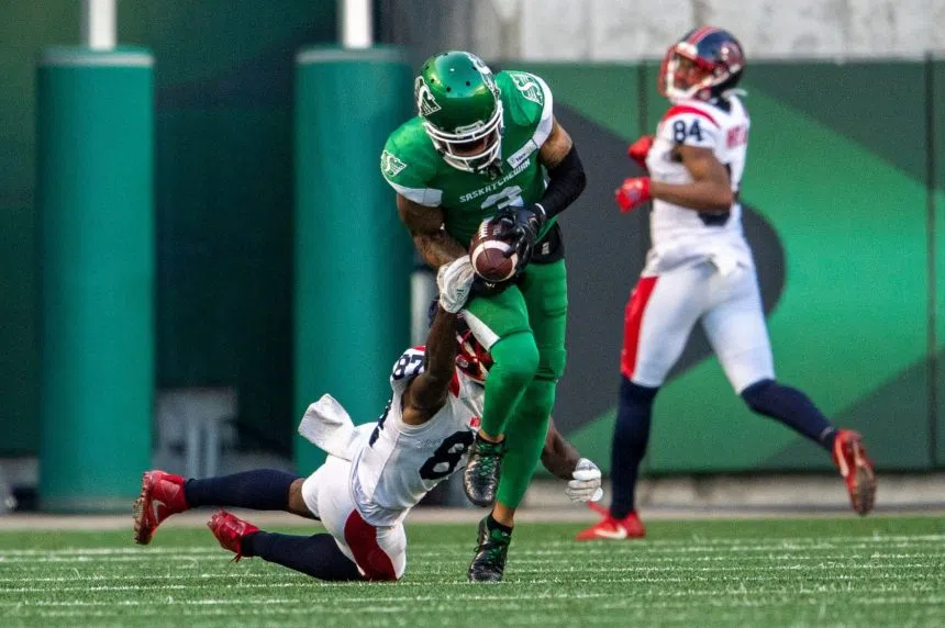 Riders look for second straight win in showdown with Redblacks