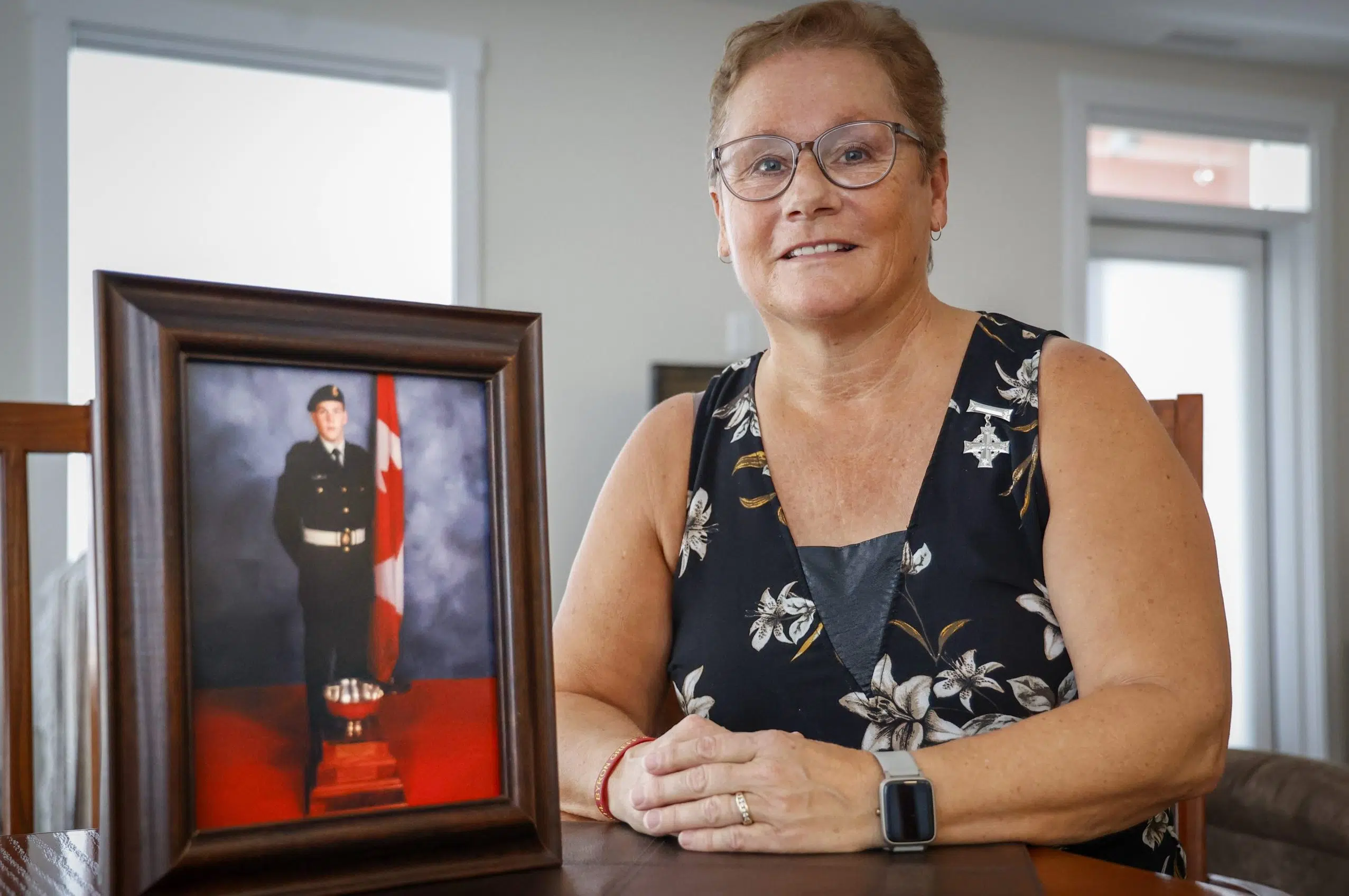 Silver Cross Mother honoured to represent families on Remembrance Day