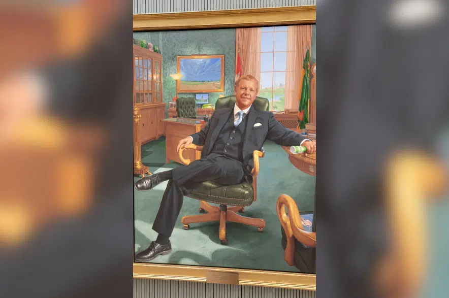 Details you might have missed in Brad Wall's portrait