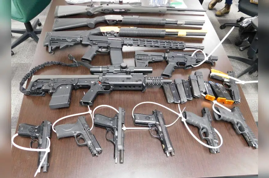 RCMP raids find 13 guns ‘scattered’ inside two houses in Estevan