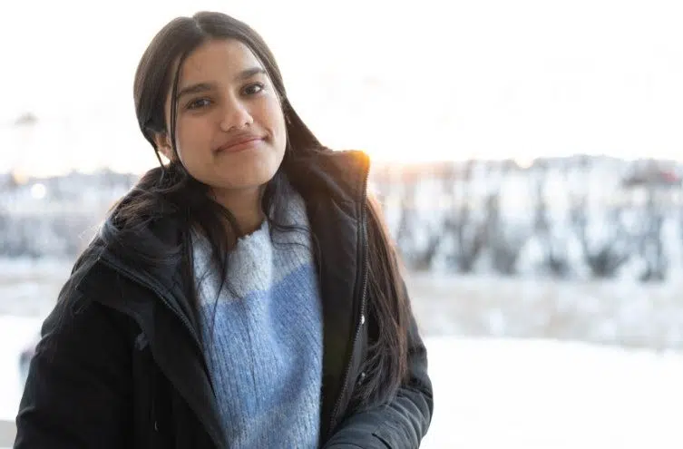 International female student breaking barriers at Sask Polytech